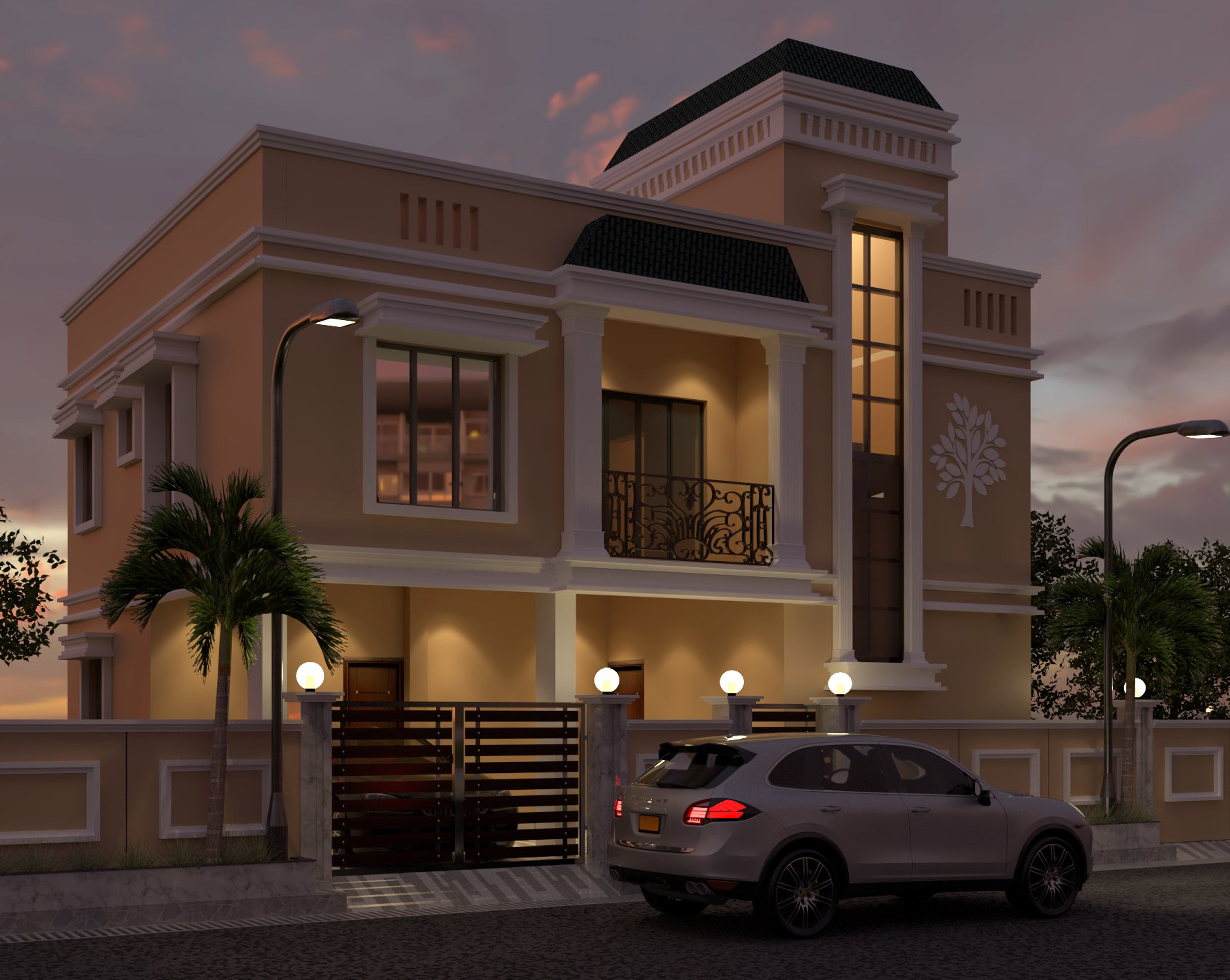 D2 Night View